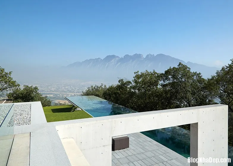 Thiet ke kien truc Casa Monterrey Tadao Ando Mexico 4 Biệt thự ba tầng được thiết kế bởi Tadao Ando
