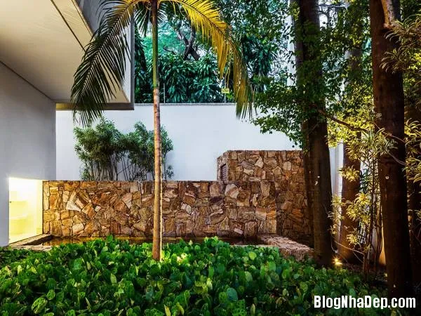 Hình 19 thiết kế nhà đẹp với sự sáng tạo trong không gian MG Residence   Nhà hiện đại nằm ở ngoại ô Brazil