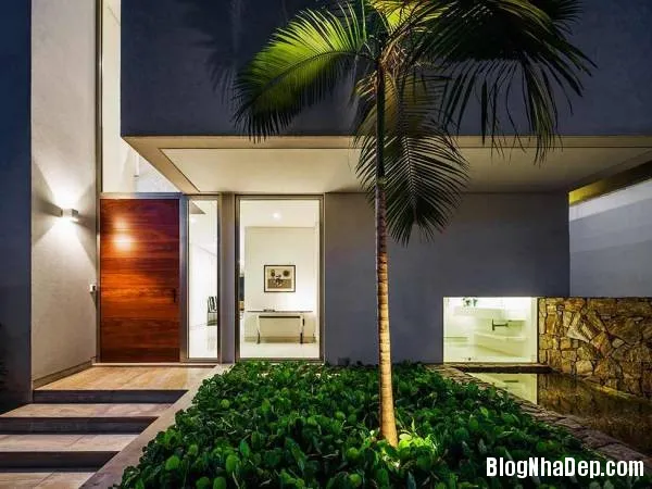 Hình 20 thiết kế nhà đẹp với sự sáng tạo trong không gian MG Residence   Nhà hiện đại nằm ở ngoại ô Brazil