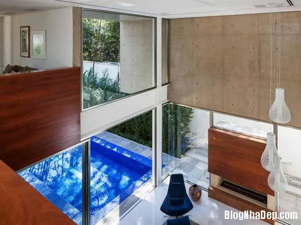 Hình 12 thiết kế nhà đẹp với sự sáng tạo trong không gian MG Residence   Nhà hiện đại nằm ở ngoại ô Brazil